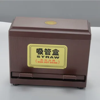 

Pepsi Drink Pipette Box Coffee Shop Bar Milk Tea Shop Store PVC Straw Box Storage Box