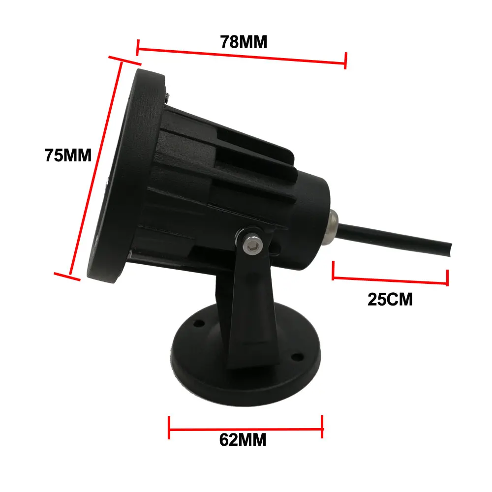 Free shipping Outdoorlawn lamp 7W 9W 12W 15W spike lawn lamp 12V 110V 220V spike led lawn lamp for garden decorating (5)