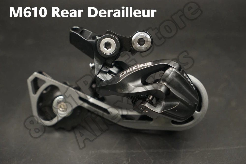 Shimano Deore M610/M615 SGS Shadow RD задний переключатель длинный черный, PCR BEYOND M6000