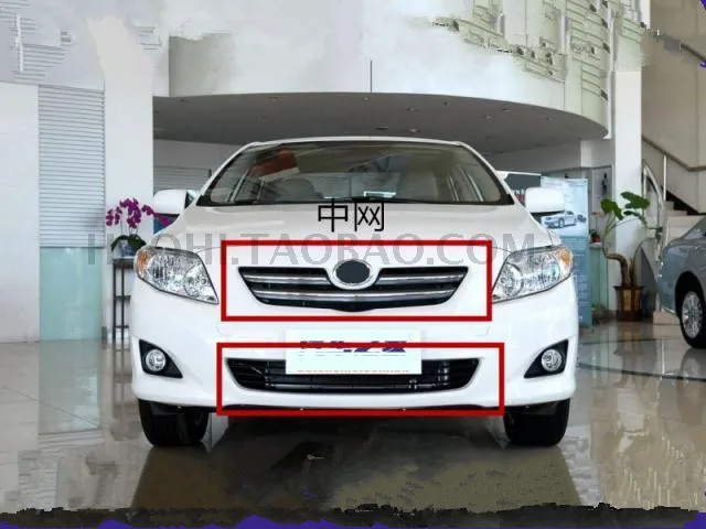Для Toyota Corolla Front Racing Grills Air Mesh 2007 2008 2009 DA014 | Автомобили и мотоциклы