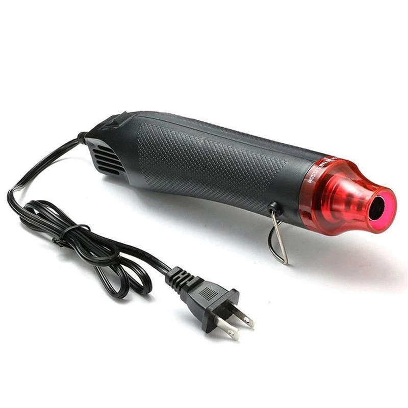 

300W Hot Air Gun Mini Heat Gun Shrink Wrap For DIY Embossing Drying Paint Crafts