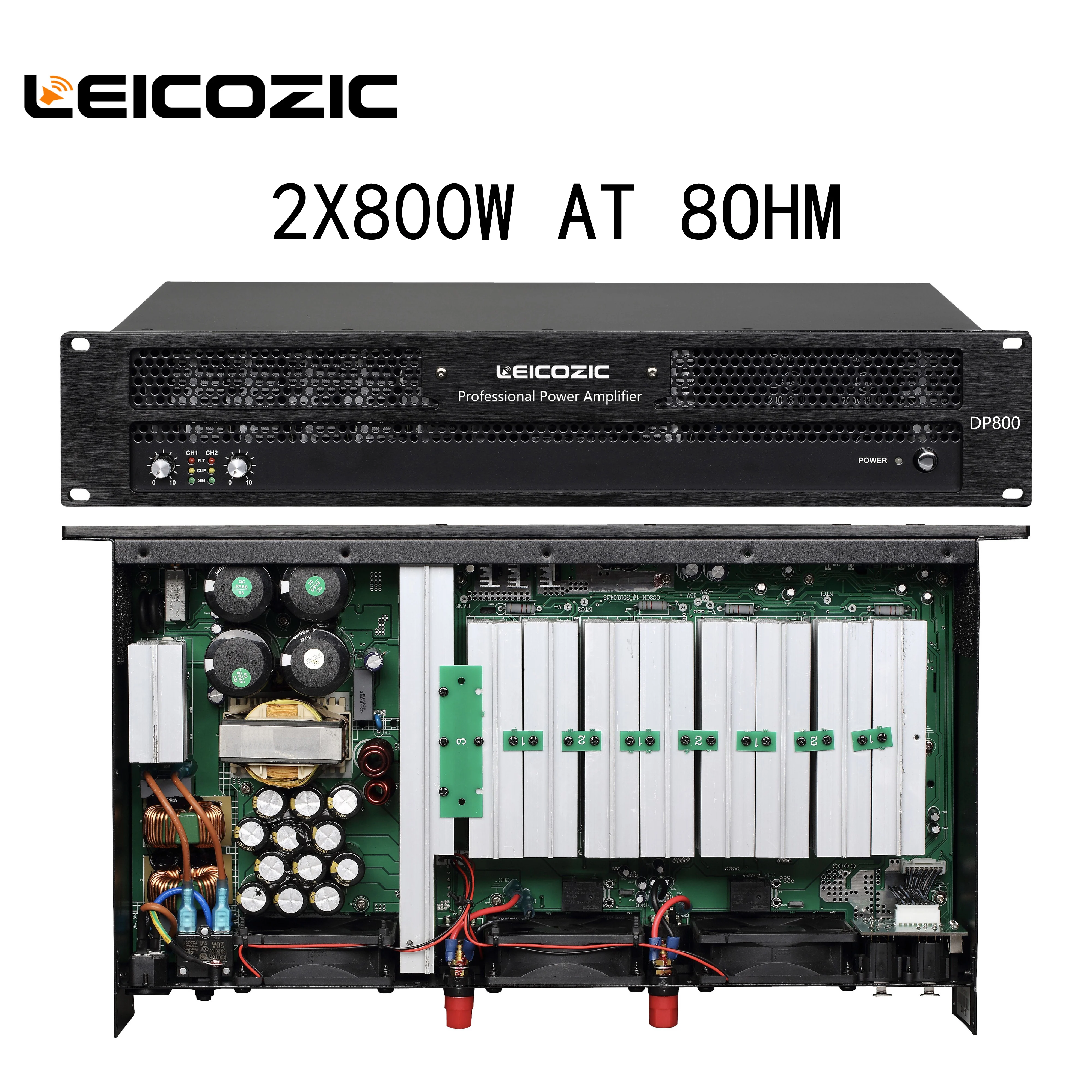 Leicozic DP800 Power amplifier professional power