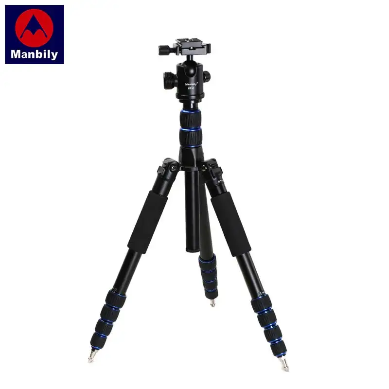 

manbily AZ320 three portable folding tripod SLR micro camera tripod three Aluminum Alloy three tripod