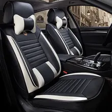 Leather auto universal car seat cover covers for dodge intrepid stratus avenger durango lada 2107 2110 2114 2010 2011 2012 2013