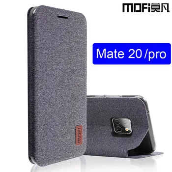 

for huawei mate 20 pro case mate 20 flip cover fabric full protective silicone case coque MOFi original for huawe mate 20 case