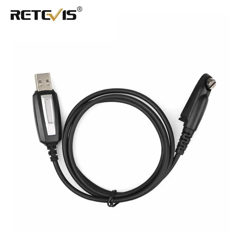 

Retevis Walkie Talkie Programming Cable for Retevis RT87 RT83 For TYT MD-398 Two Way Radio Support Windows XP/7/8/10 J9137P