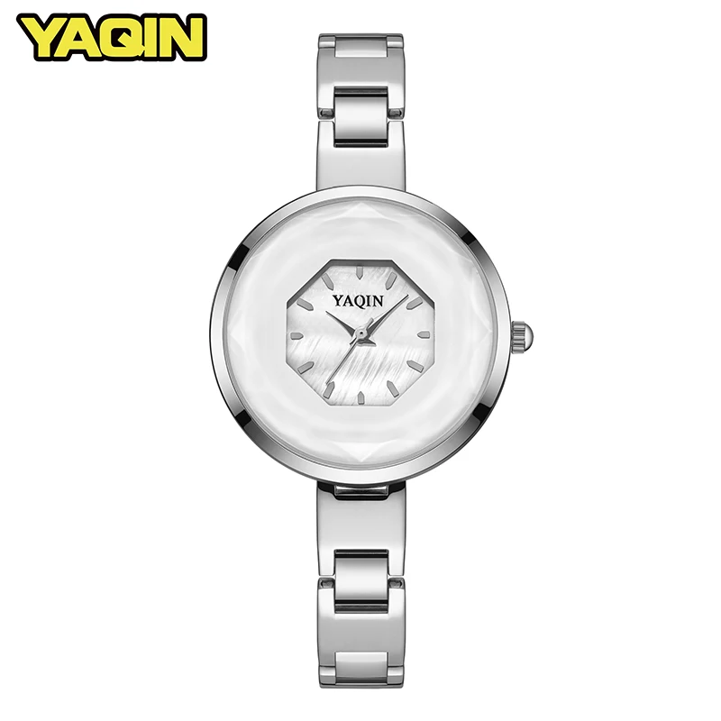 Известный Марка YAQIN Роскошные для женщин часы Дамская мода кварцевые часы Montre женские часы для женщин Reloj Mujer Часы женские