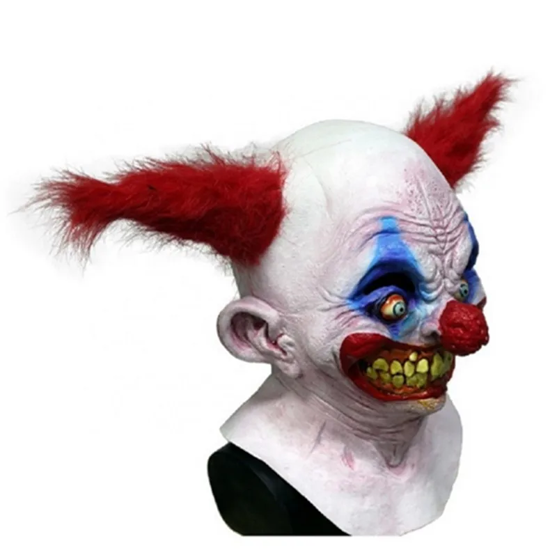 Хэллоуин жуткий убийца страшный клоун цирк chingo маска
