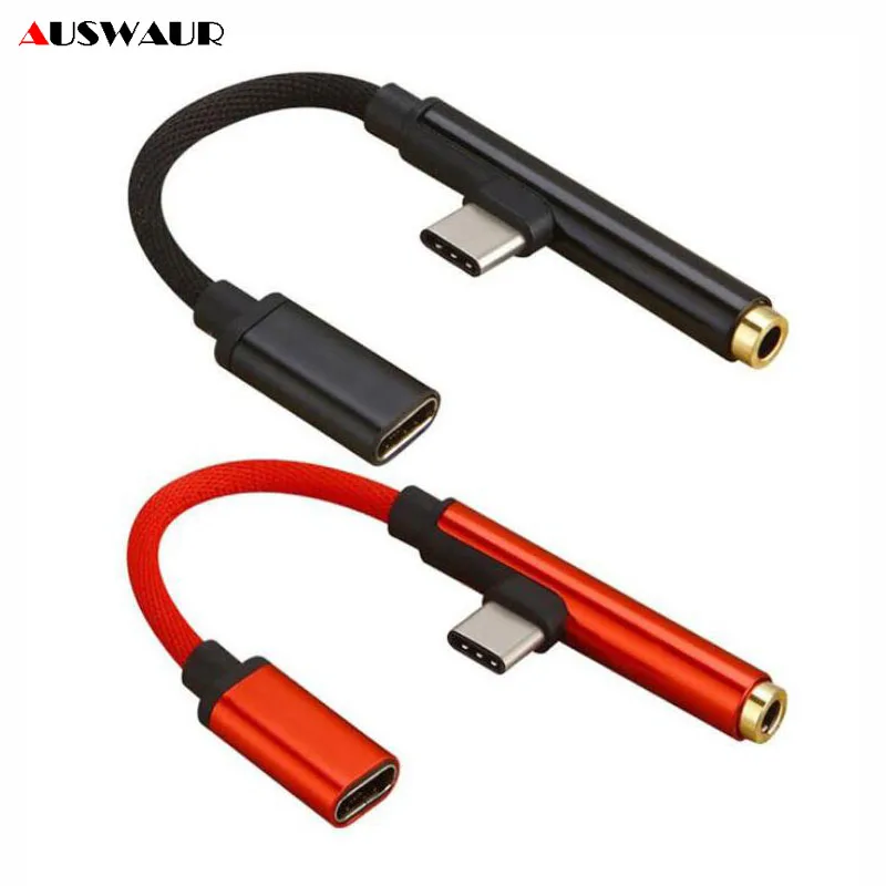 Адаптер для наушников Samsung S10 Huawei P30 Xiaomi Redmi Note 7 LG Oneplus 1 + с разъемом Type C на 3 5
