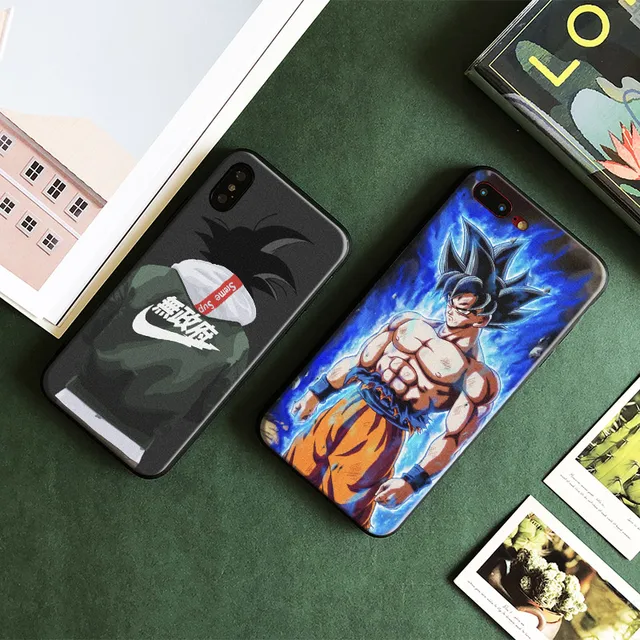Best Offers DRAGON BALL Z DBZ Ultra Instinct Saiyan Goku Soft Silicone Phone Case Cover For Apple iPhone 5 5s Se 6 6s 7 8 Plus X XR XS MAX