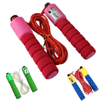 

3 Model New Jump Ropes With Counter Sports Fitness Adjustable Fast Speed Counting Exercise Skip Rope Skipping Wire Calories