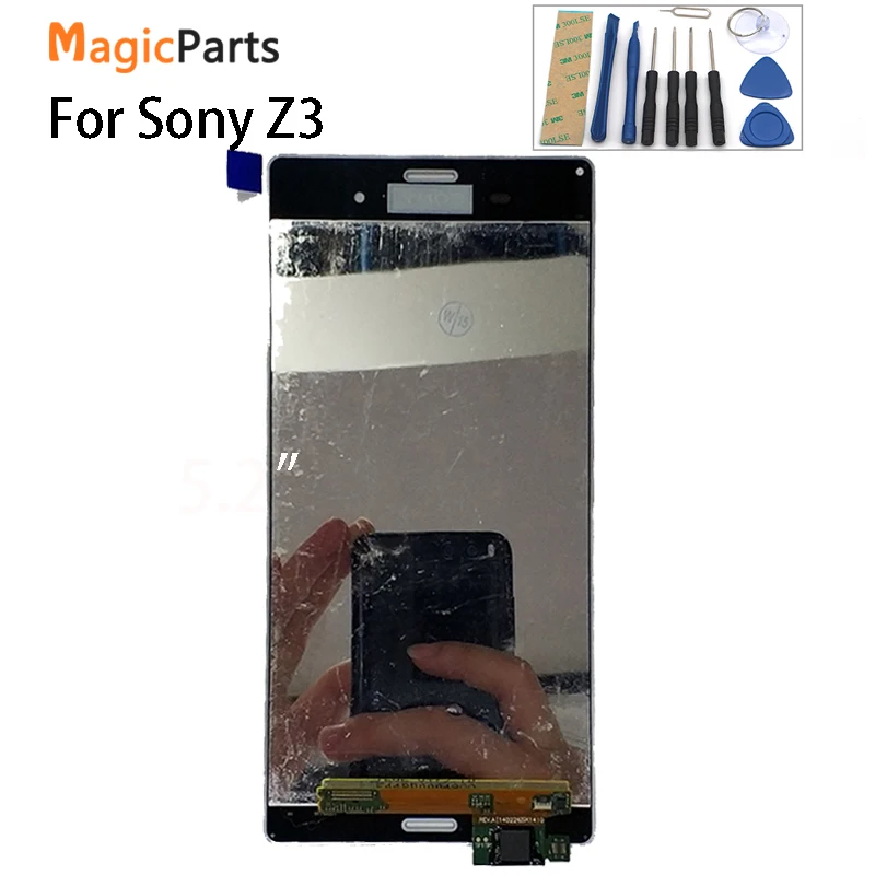 5 2 ''ЖК-дисплей для SONY Xperia Z3 ЖК-дисплей сенсорный экран D6603 D6616 D6653 D6683 Замена LCD