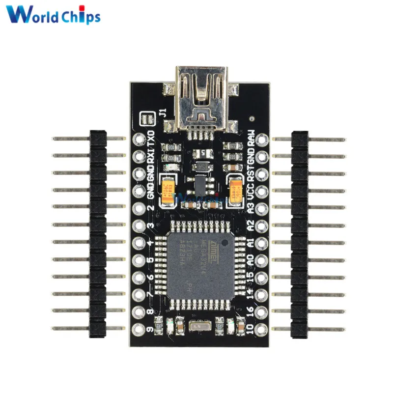 Модуль платы Mini USB ATmega32U4 Pro Micro 5 в 16 МГц для Arduino/Leonardo ATMega 32U4 контроллер Pro-Micro замена Pro Mini