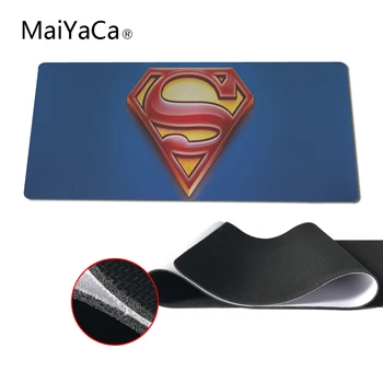 

MaiYaCa Alfombrilla Raton New Large Pad To Mouse Superman Logo 2 Game Rug Notbook Computer Mousepad Gaming Mats Gamer