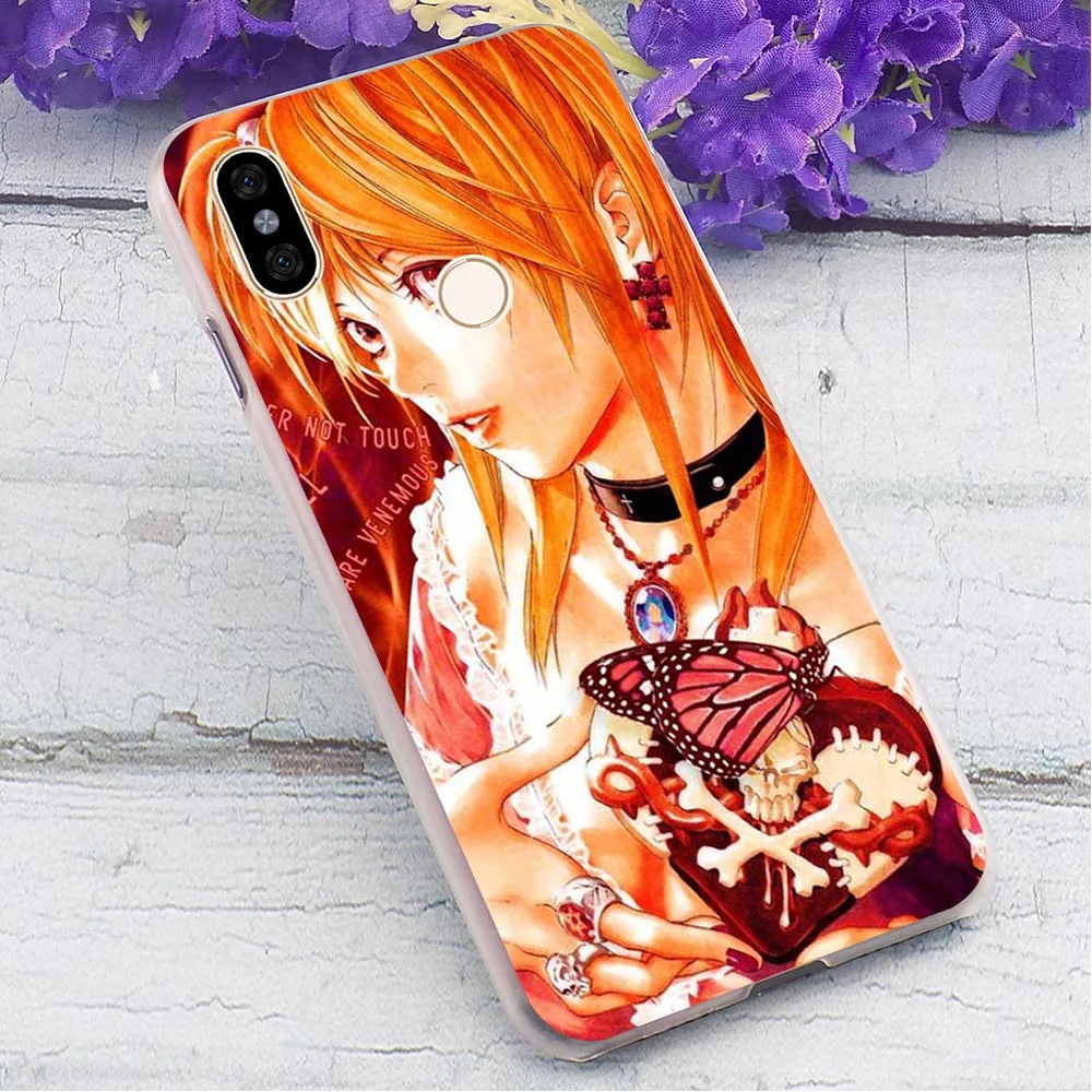 Чехол для телефона Xiaomi 8 SE Anime Death Note чехол Mi A1 A2/A2 Lite 8/Mi 9 Mix 2 S жесткий защитный