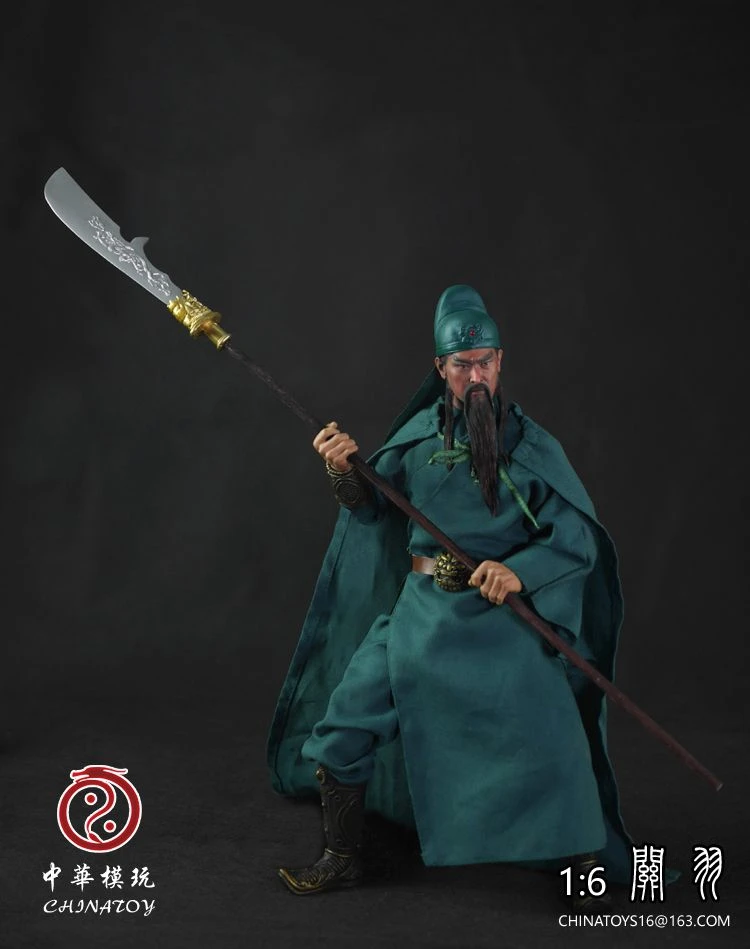 CHINATOYS 1/6 три царства генералы Guan Yunchang костюм для 1" Коллекционная Фигурка DIY