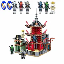 A Toy A Dream Bozhi 105 Ninja City of Stiix Building Blocks 737pcs Temple Airjitzu Kids