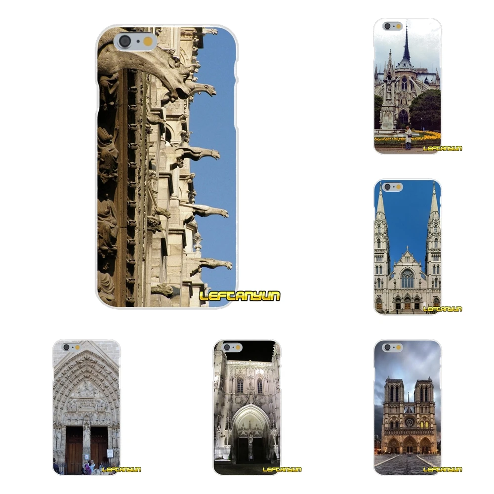 Силиконовый чехол для телефона Catedral de Нотр-Дам en Париж сяо mi 6 A1 Max x 2 5X 6X красный