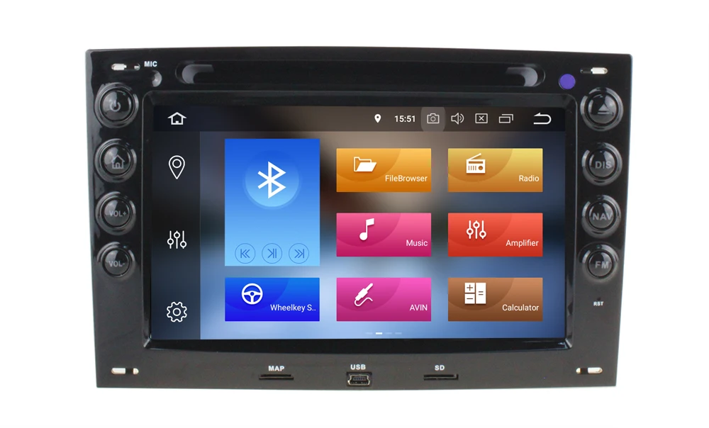 Cheap Android 8.1 Car DVD Player GPS for Renault Megane2 Megane 2 2006-2010 with wifi Bluetooth Stereo Radio 14