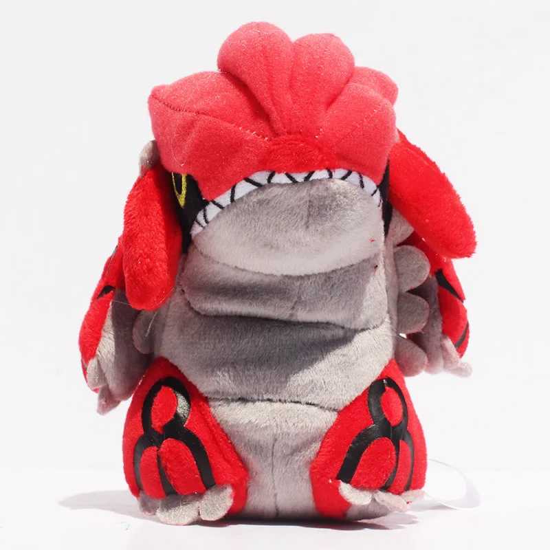 Q версия Groudon Мягкие плюшевые куклы Kawaii Groudon мягкие куклы 14 см игрушка