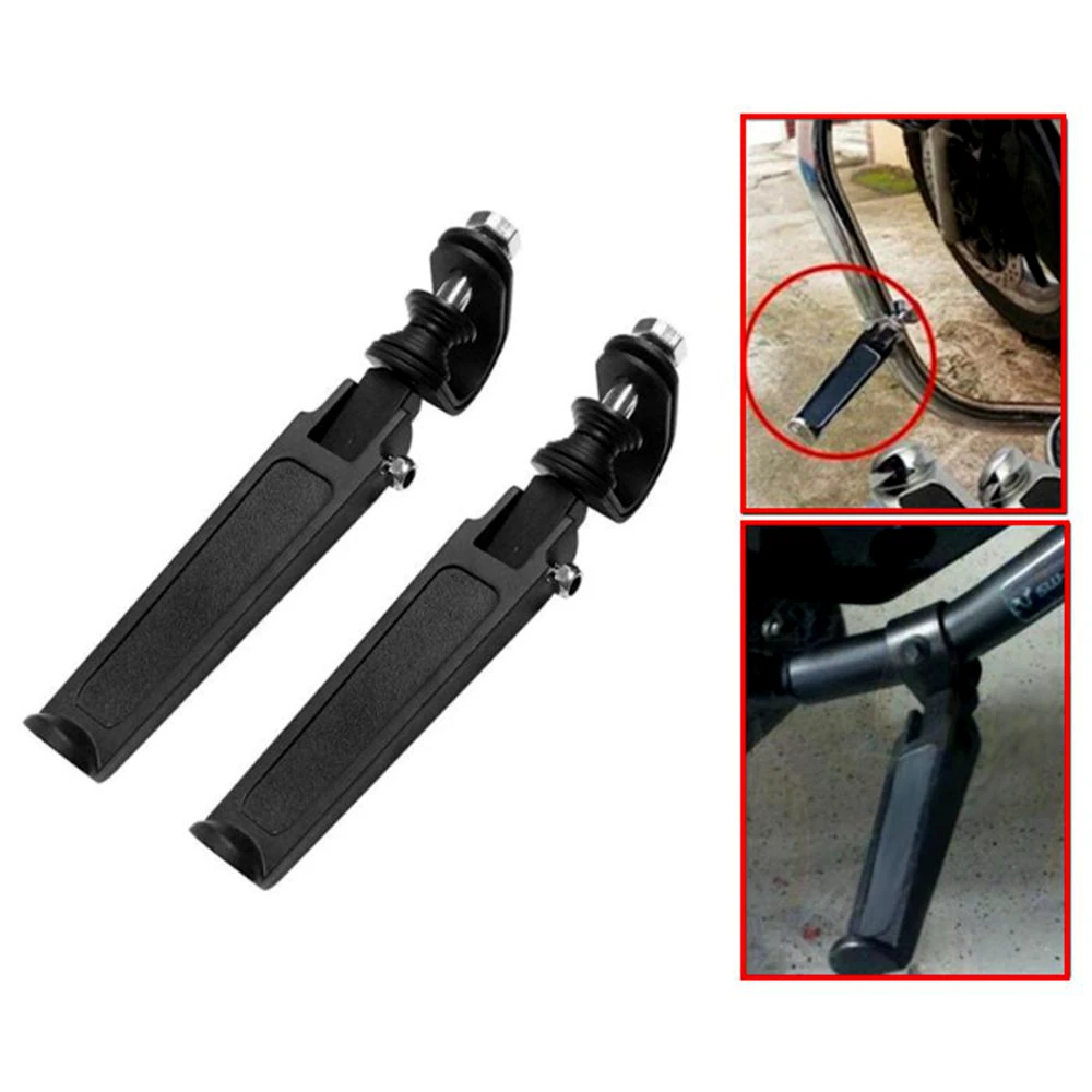 

1 Pair Black Highway Engine Guard Crash Bars Foot Pegs For Harley Honda Suzuki Motorcycle Accessories Foot Rests Car Styling