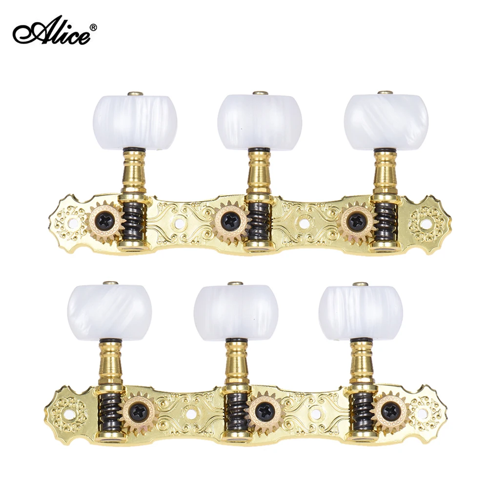Alice AOS 022V3P 2pcs(L&R) Acoustic Classical Guitar String Tuners