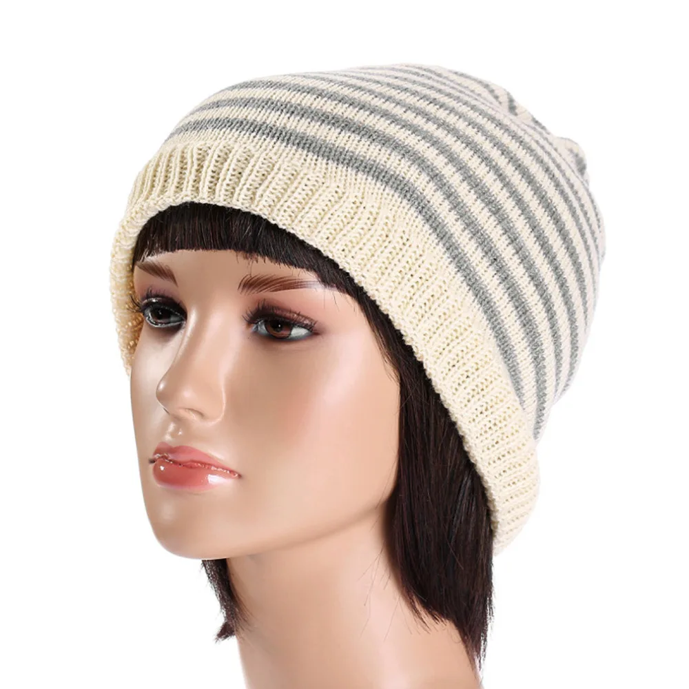 

Unisex Fashion Gift Knit Baggy Beanie Hat Winter Warm Bronzing Star Fashion Sleeve Head Cap Beanies Sombreros Apparel Hot