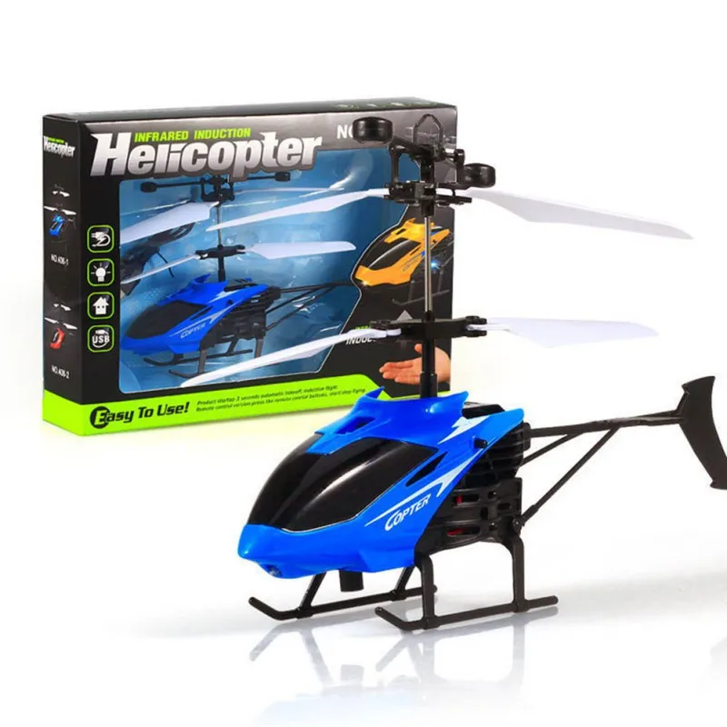 

2019 Mini RC Infraed Induction Helicopters Kids Aircraft Toys Mini Helicopter with USB Charging Cable Children Gift Hot