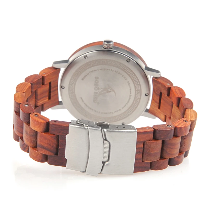 BOBO BIRD Top Brand Luxury Mens Watch Silvie Steel Dress Watch Wood Quartz-watch for Male in Gift Box Relogio Masculino V-M29 BOBO BIRD Top Brand Luxury Mens Watch Silvie Steel Dress Watch Wood Quartz-watch for Male in Gift Box Relogio Masculino V-M29