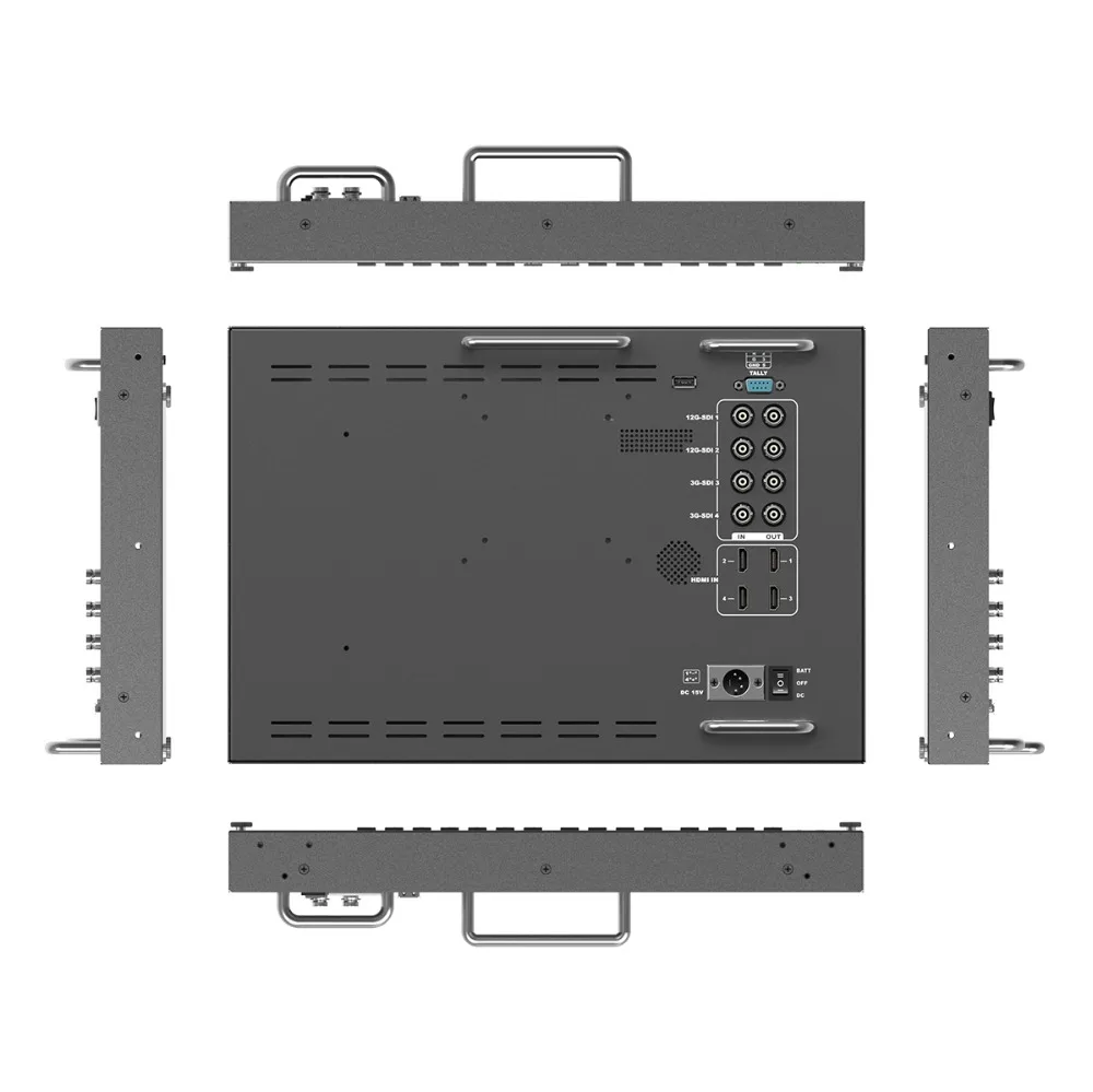 Lilliput BM150-12G 15," 12G SDI вещания директор монитор 3g SDI монитор 4 K 3840x2160 SDI HDMI Талли VGA