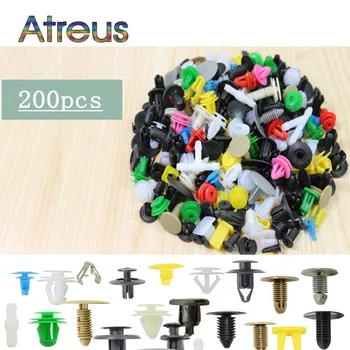 

200Pc Mixed Car Door Bumper Clips Retainer Auto Fastener Rivet For Peugeot 206 407 Citroen C4 Honda Civic Accord CRV Lada Vesta