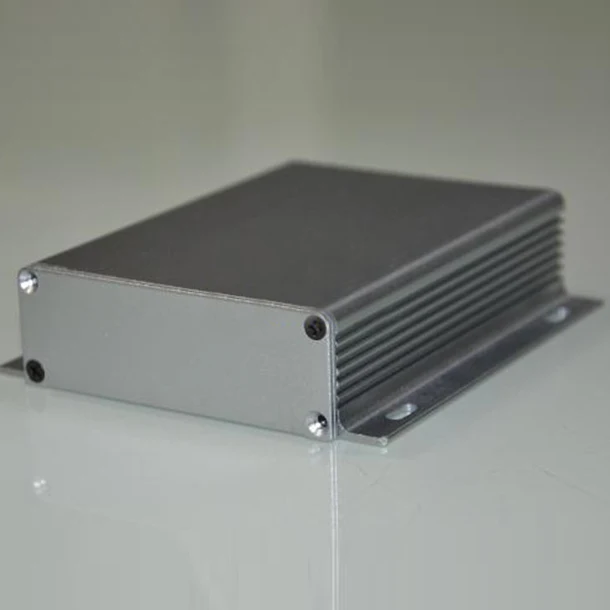 Алюминиевый ящик сплав корпус инструмента Электрический корпус коробка DIY 104X28X110 мм панель