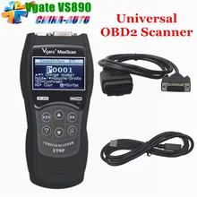 10 ШТ. VGATE VS890 OBD2 Сканер Code Reader Универсальный многоязычная и Автомобиля Диагностический Инструмент Сканирования Vgate MaxiScan VS890 DHL Бесплатно