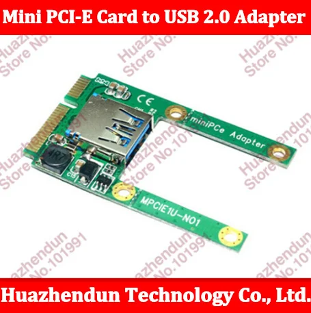 

Преобразователь адаптера Mini pcie-USB 2,0, 1 шт./лот, экспресс-карта mini Pcie PCIE на USB, бесплатная доставка