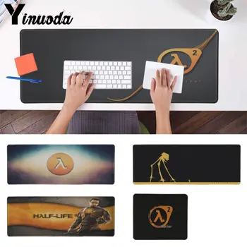 

Yinuoda Beautiful Anime Half life Game Rubber PC Computer Gaming mousepad Professional Locking Edge gaming Mouse Pad