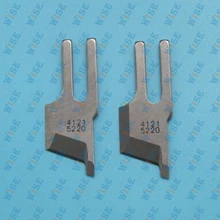 2 PCS KNIVES B4121 522 000 FOR JUKI DLM 5200 5400 DMN 5420