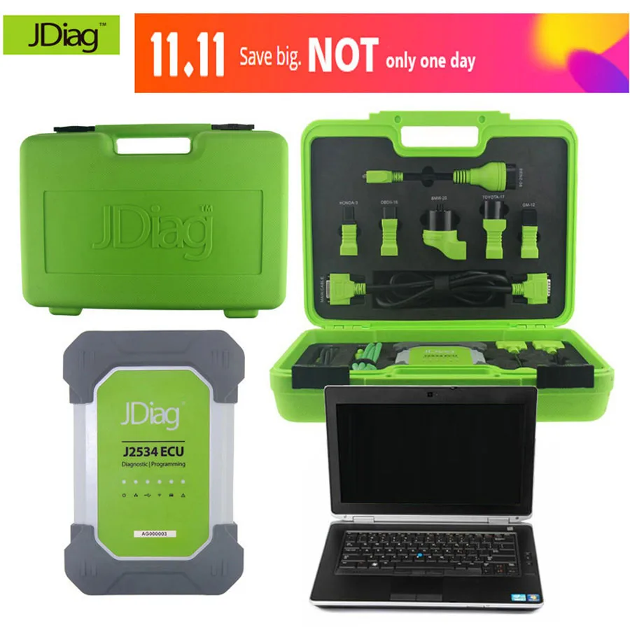 

Original as Launch & Autel JDiag Elite II Pro J2534 Professional ECU Programmer Tool Auto Diagnostic-Tool Diagnostic Scanner