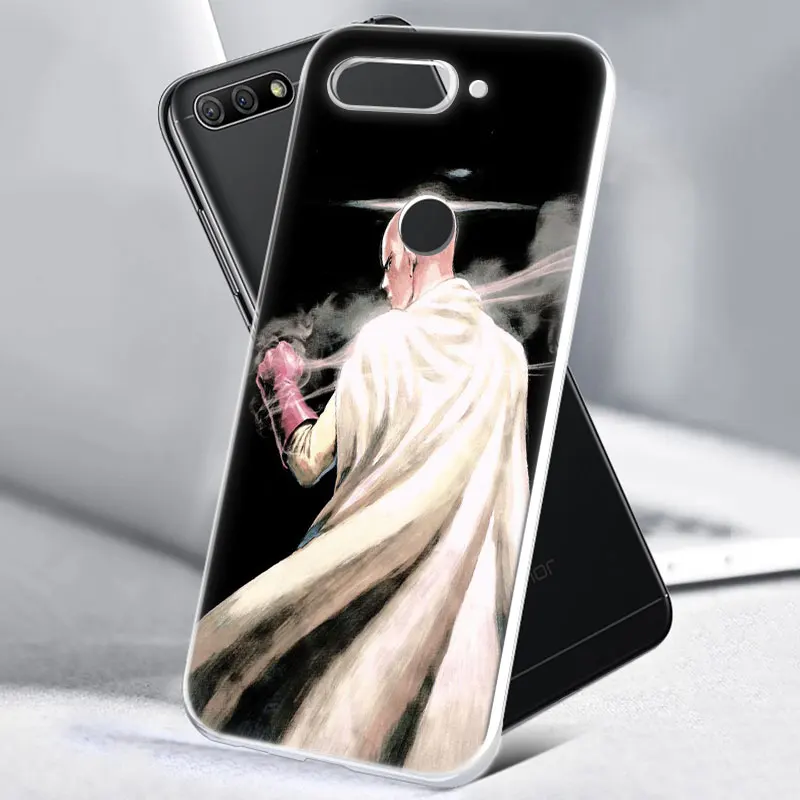 Чехол для телефона Saitama one punch man Мягкий силиконовый чехол Huawei Honor 20 20i 10 9 8 Lite 8X 8C 8A 8S