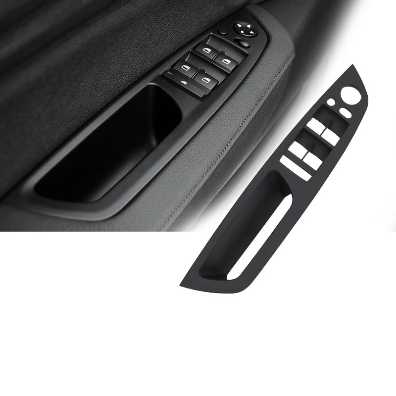 Бежевый черный подлокотник автомобиля Левое переднее сиденье водителя LHD внутренняя дверная ручка внутренняя панель Потяните Накладка для BMW E70 E71 X5 X6