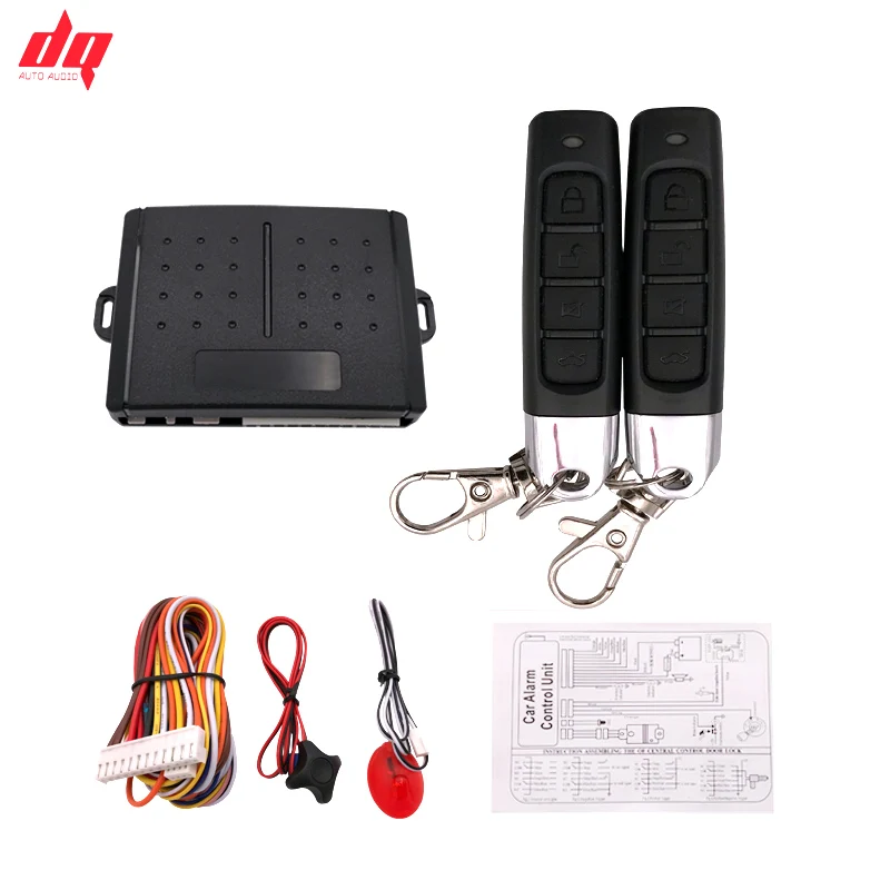 Car Alarm System 12+4 Car Auto Remote Central Kit Door Lock Locking