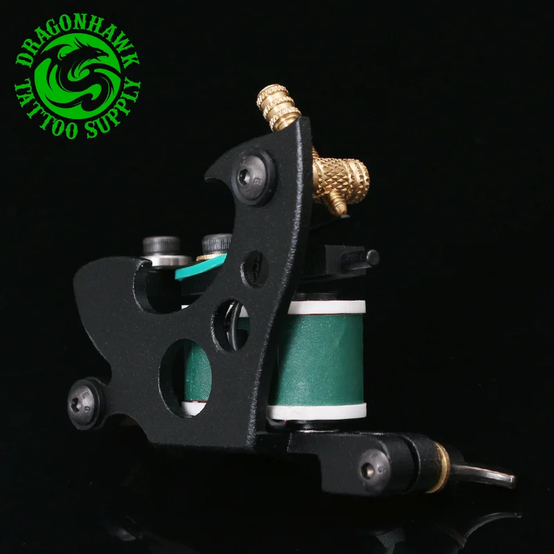 New Design Professional Handmade Tattoo Machine For Liner Shader Black