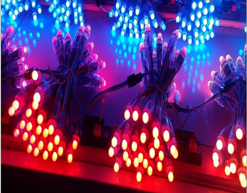 200 шт. светодиодный пиксельный свет 12 мм DC5V водонепроницаемый IP68 светодиодные