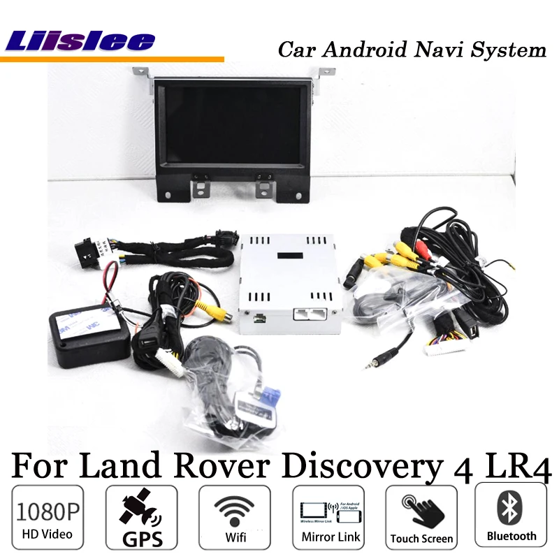 Discount Liislee Car Android GPS Navigation System For Land Rover Freelander Discovery 4 LR4 Original System Radio Audio Video Multimedia 2