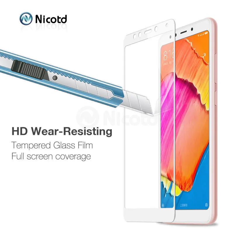 tempered glass for redmi 5 plus  (1)