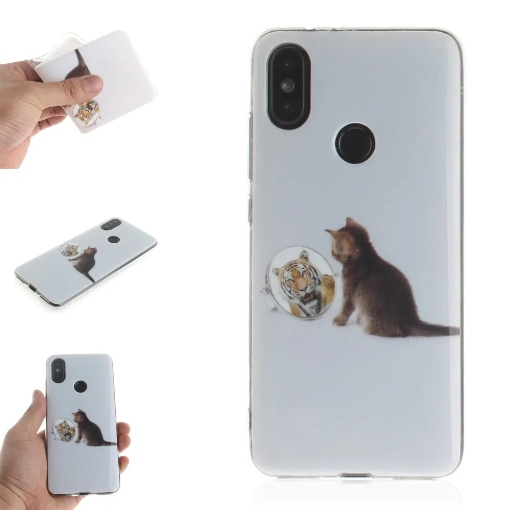 

Nutbro Cute Cat For Xiaomi Mi A2 6X Pocophone Xiaomi F1 /Xiaomi Mi A2 Lite 5.84 Redmi 6A Pro Note 5 Pro Case Funda Case Euti