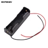 1Pcs Black 18650 Battery Holder 3.7V Clip Holder Box Case For Rechargeable Li-ion Battery Storage Box 18650 Battery Holder ► Photo 2/6