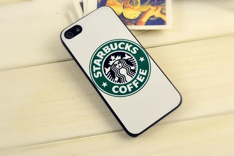 1 piece free shipping Starbucks coffee phone case for iphone 5 5G 5S protective case for apple 5,Frosted shell for iphone 5S