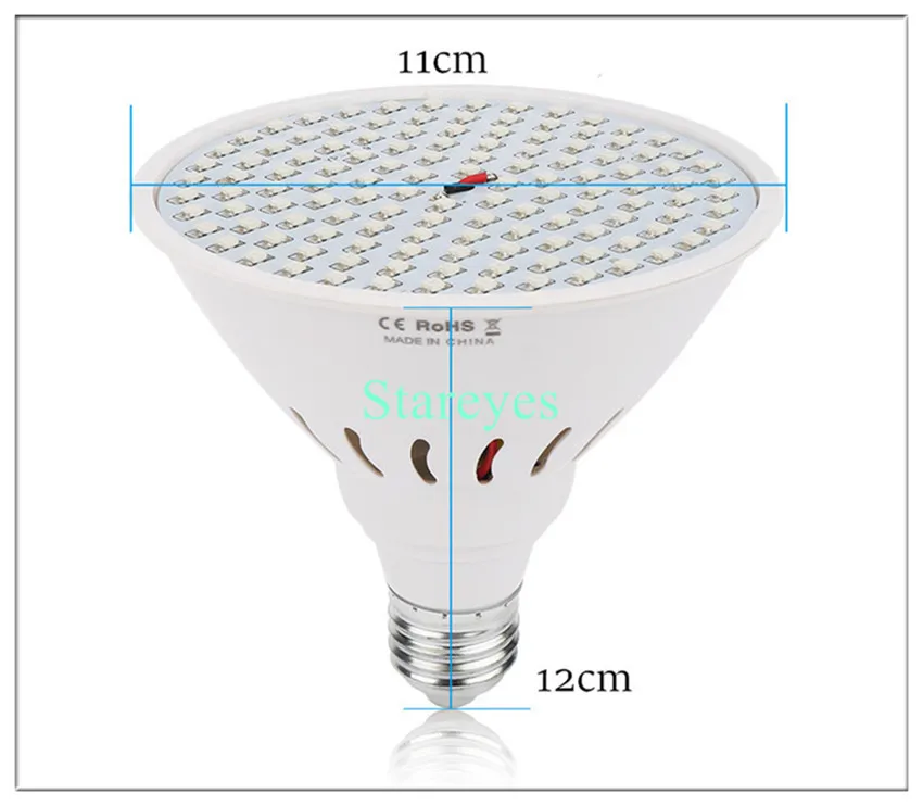Цельнокроеное платье E27 7 Вт, 12 Вт, 15 Вт, 20 Вт, 40 Вт, 50 Вт, 80 Вт светодиодный Grow Light лампа-цветочниц на свадьбе, для выращивания растений в теплице гидропонное освещение для роста растений