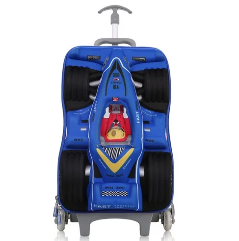 1PCS Brand 3D boy anime Lovely cat trolley case kids Climb the stairs luggage Travel rolling suitcase girl cartoon child pencil box - Цвет: 1PCS