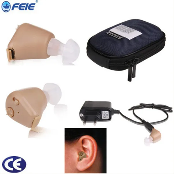 

Rechargeable Hearing Aid Hearing Device for the Deaf S-216 In-ear Sound Enhancement Deaf Ear Machine Charging EU adapter Drop